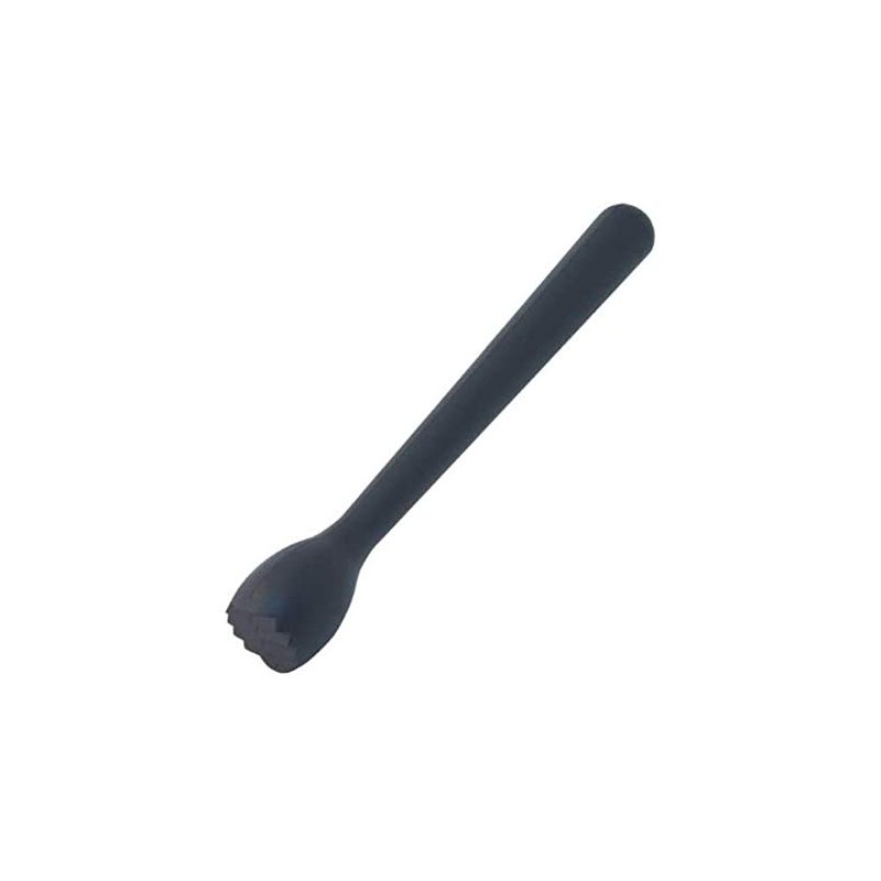 Olympia D868 Plastic Cocktail Muddler, Black, 210mm X 35mm X
