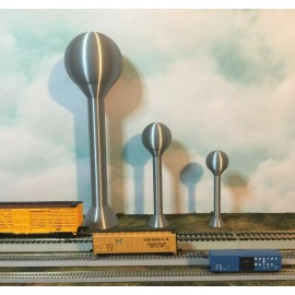 Model Scenery World " City or Town Water Tower " Urban or Country Z Scale 1:220 No Assembly Required