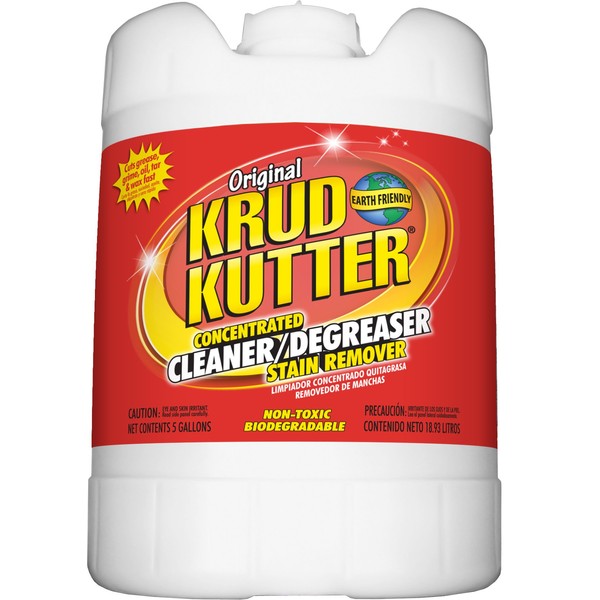 Krud Kutter Orginal Concentrated Cleaner 5 Gallon, 640 Fl Oz (Pack of 1)