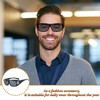 3 Pack Driving Glasses, Retro Wrap Around Glasses,Reduce Harsh Headlight