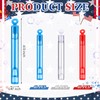 Lunmon 120 Pcs 4th of July Mini Bubble Wands Bulk