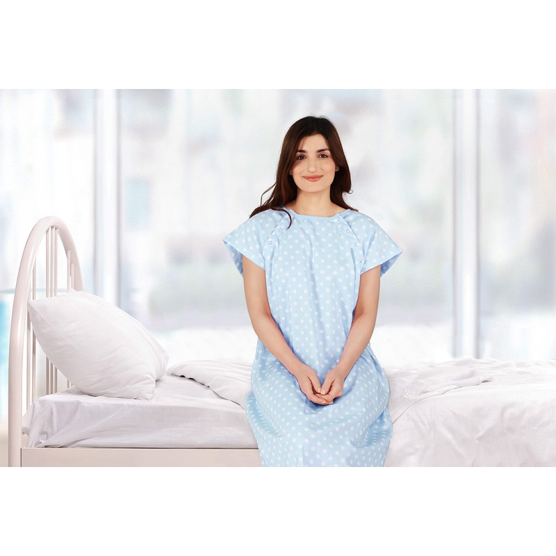 Utopia Care Women's Hospital Gown Soft Comfortable and Stylish Patient