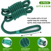 Fender Lines, 3/8'' x 6' Boat Fender Lines with Loop,