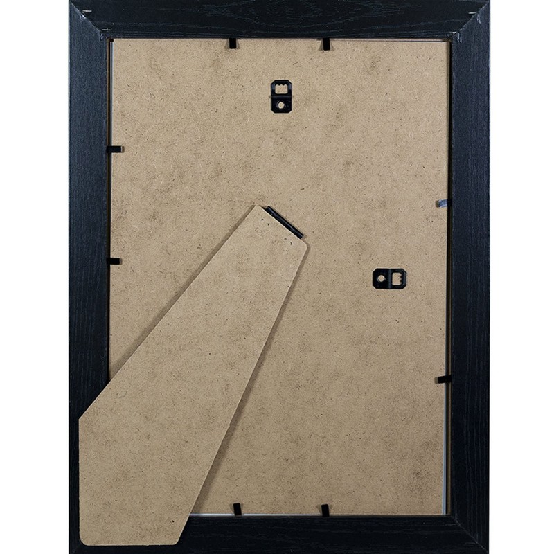 GB Eye Contemporary Wooden Black Picture Frame - A4 -