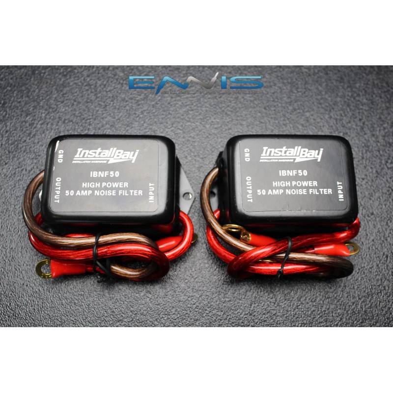 Install Bay 2 NOISE FILTER 50 AMP 12V HUM ENGINE
