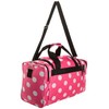 Rockland Duffel Bag, Pink Dots, 19-Inch