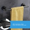 Bathroom Stainless Steel Towel Rack 7 Piece Set Rustproof Colorfast