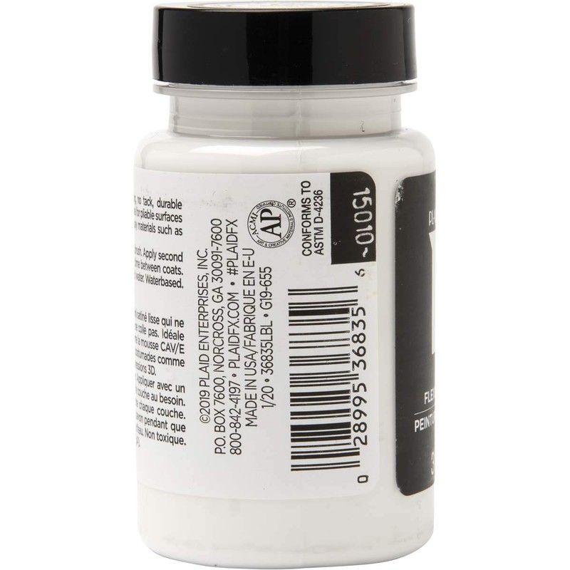 PlaidFX Smooth Satin Flexible Acrylic Paint Ideal for Pliable Surfaces