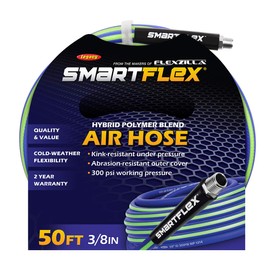 SmartFlex Air Hose, 3/8 in. x 50 ft., Hybrid, Blue - HSF3850BL2