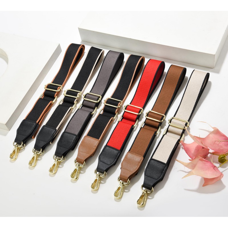 LEMEDE Purse Strap Wide Replacement Crossbody Bag Straps, 1.5" Canvas