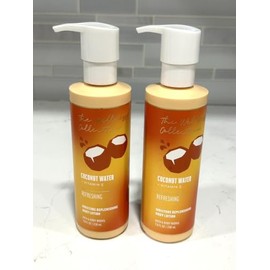 2 Moisture Replenishing Lotion Wellness Collection PUMP 7.8 FL OZ Coconut Water Moisture Replenishing Bath Body Lotion