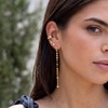 TONTMY STUDIOS Gold Chain Earrings for Women