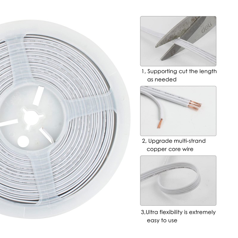 RGBZONE 4 Pin 10mm LED Strip Connector Kit 32.8ft 4