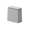 ideaco TUBELOR Mini Flap Trash Can with Lid, Gray, 0.4