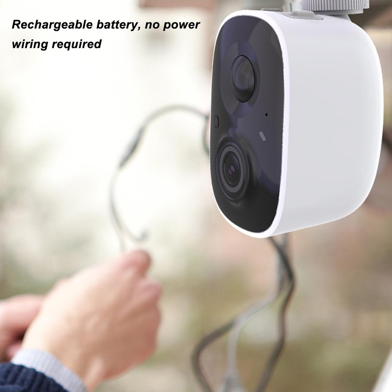 2MP Wireless Battery Camera Night Vision Full Color Monitoring Security