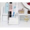 Makeup Brush Holder, Acrylic Transparent Cosmetic Display Holder with 3