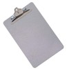 Q Connect Foolscap/A4 Steel Clipboard - Grey