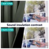 NICETOWN Dark Mallard 100% Blackout Curtains 45 inches Long, 2