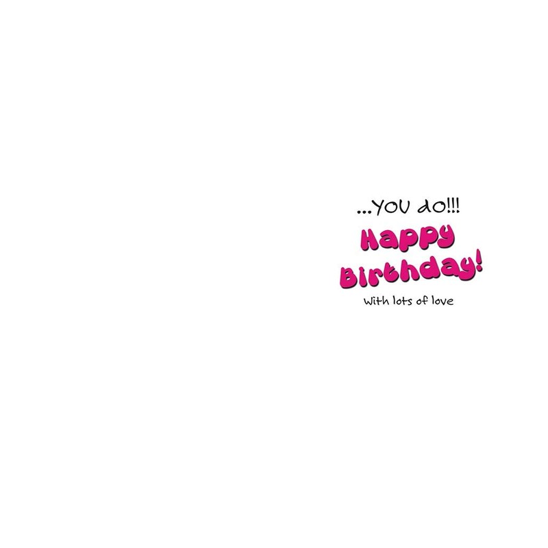 Piccadilly Greetings Humour Birthday Card Sister - 8 x 6