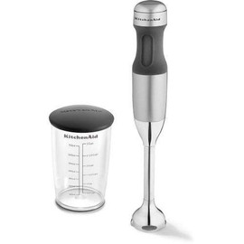 KitchenAid Variable Speed Corded Hand Blender, 2, Contour Silver