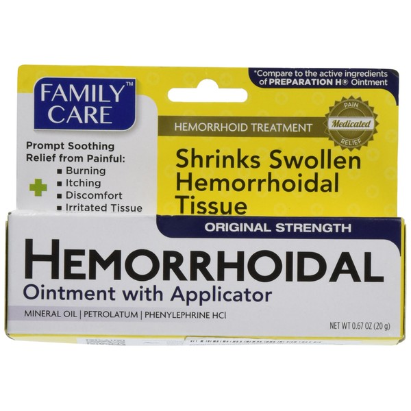 Anesthetic Hemorrhoid Ointment with Applicator 0.67 oz
