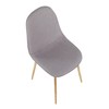 LumiSource Pebble Chair, Upholstered Dining Chairs, Contemporary Dining Chair, Kitchen