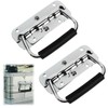 2pcs 110mm Tool Box Handle Trunk Handle Metal Sturdy Box