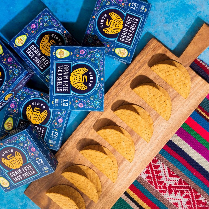 Siete Grain Free Taco Shells | Gluten Free | Paleo