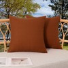 Kevin Textile Pack of 2 Outdoor Waterproof Pillow Covers Checkered