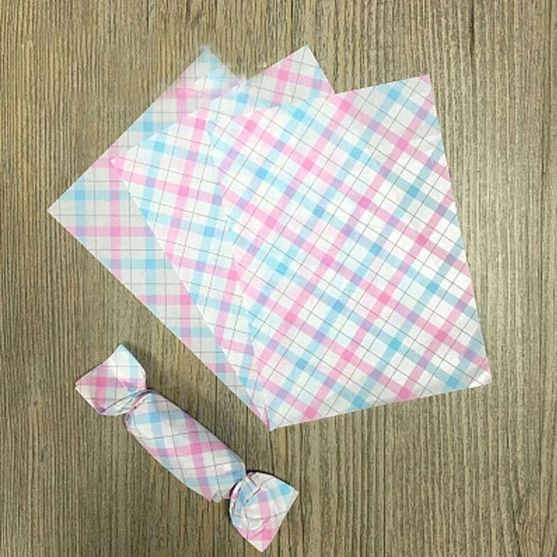 Candy Making Packaging Wrapper Nougat/Toffee Twisting Wax Paper Wedding Bevorzugungen,