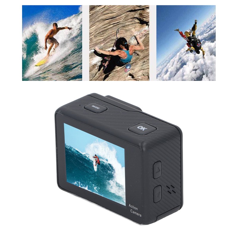 5K Action Camera 48MP 30FPS 170 Degree Wide Angle 16.4FT