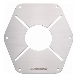 Camping Moon ST-1617 Stainless Steel Heat Shield Plate for Single Burner