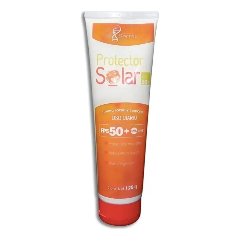 Protector Solar Facial Corporal Fps Uva Uvb Serral 125g