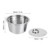Stainless Steel Reusable Refillable Coffee Capsule Cup Fit for Dolce