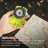 Flintronic 4Pcs Navigation Compass, Multifunctional Hiking Compass, Waterproof Pocket Compass