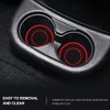 Auprite Car Cup Holder Coasters, 2 Pack Universal Auto Anti