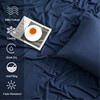 COMFLIVE Cooling Sheets Set, Rayon Cool Fiber, 4 Piece Queen