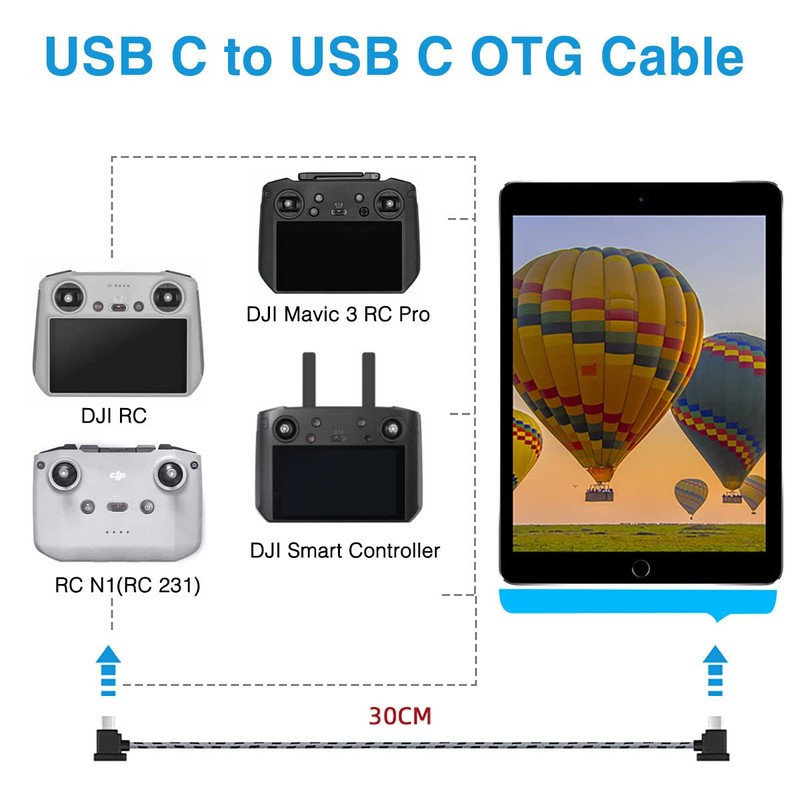1FT USB C to USB C Remote Controller Cable for