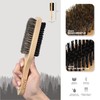 TADA BEAUTY 2 in 1 Boar Bristle Beard Brush for