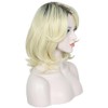 iry Peluca De Cosplay De Disfraz De Halloween Ombre Rubia