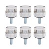 6PCS Hard Top Quick Removal Fastener Thumb Screw with D
