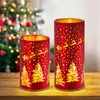 MJ PREMIER Christmas Decorative Lamp, Christmas Pattern with Light Chain