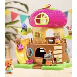 Acorn Li'l Woodzeez Acorn Play Treehouse Playset New