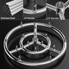 Skyflame Jet Burner Ring Kit, 12" Round Fire Pit Burner