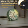 Beach Starfish and Shells Silent Analog Alarm Clock, 4.3 Inches