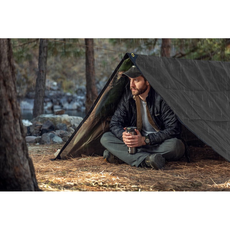 Arcturus XL Survival Tarp - Insulated Reflective Thermal Camping Tarp