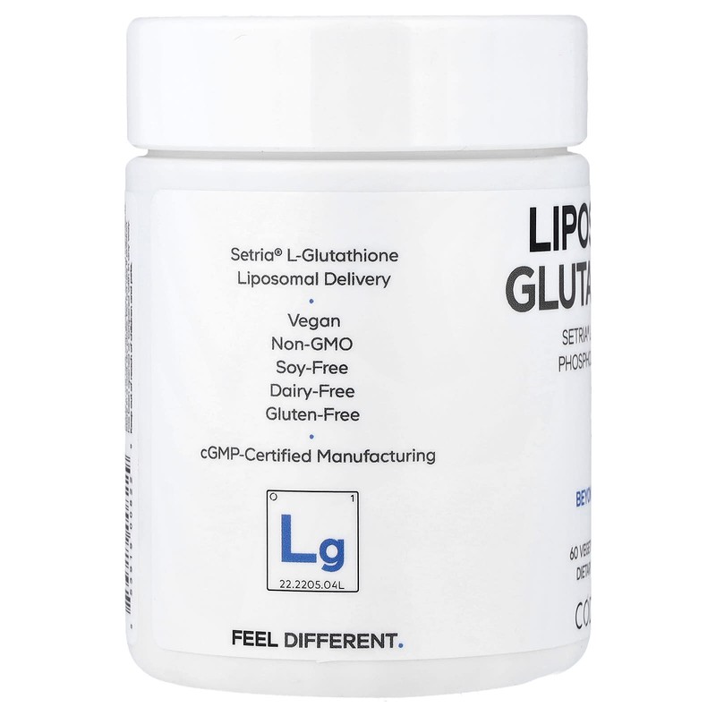CodeAge 안티옥시던트 리포소말 글루타치온 캡슐 60정, 60정, 1개 CodeAge Antioxidant