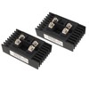 2Pcs Single Phase Bridge Rectifier 100A 1600V 4 Terminals Current