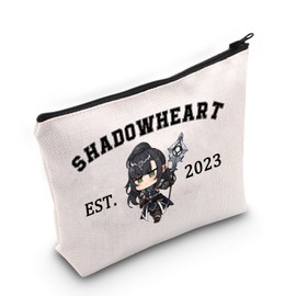JXGZSO BG3 Shadowheart Inspired Cosmetic Bag Video Game Fan Gift Shadowheart Merch Adventure Game Lover Gift