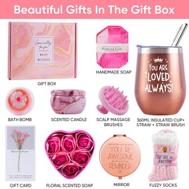 KEYBOO Gifts for Women, Rituals Gift Set Women, Birthday Gift for Women, Gift Girlfriend Birthday, Mum, Sister, Colleague, Best Friend 18, 40, 50, 70th Birthday Gift Set